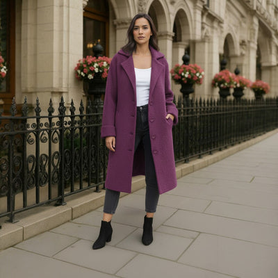 Brianna - Long Knit Coat