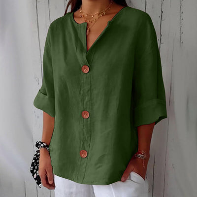 Clara - Casual Textured Blouse