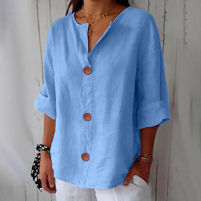 Clara - Casual Textured Blouse