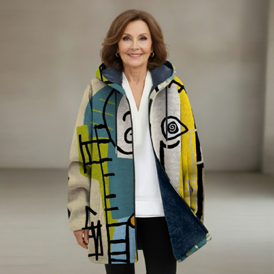 Ameliaz - A luxurious cardigan inspired by art