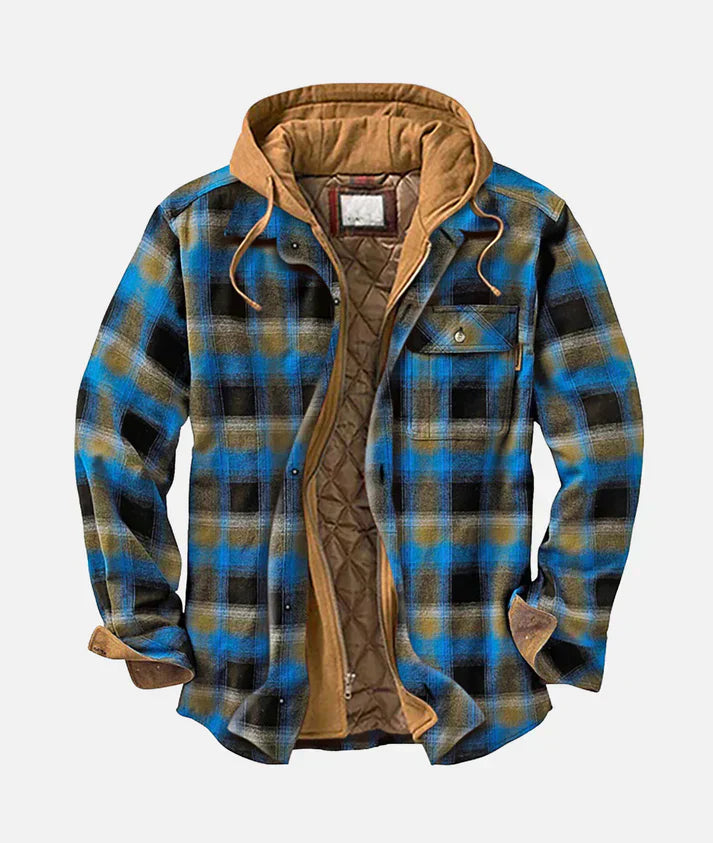 Carter - Patchwork Plaid Jacket