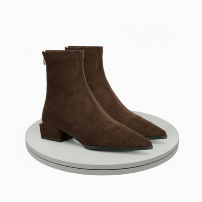 Vilma - Vintage Suede Ankle Boots
