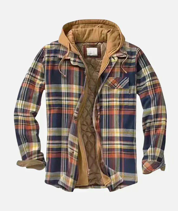 Carter - Patchwork Plaid Jacket