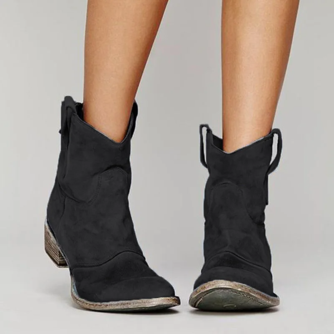 Kennedy - Chic Suede Ankle Boots
