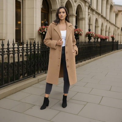 Brianna - Long Knit Coat