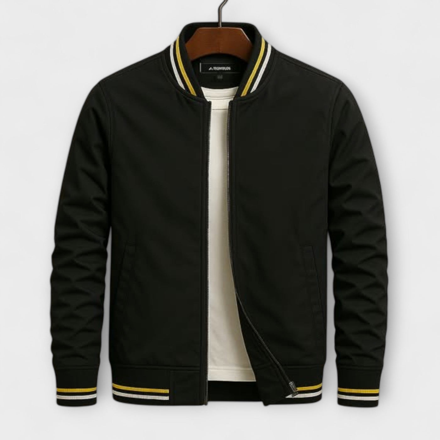 Elden - Stripe Bomber Jacket