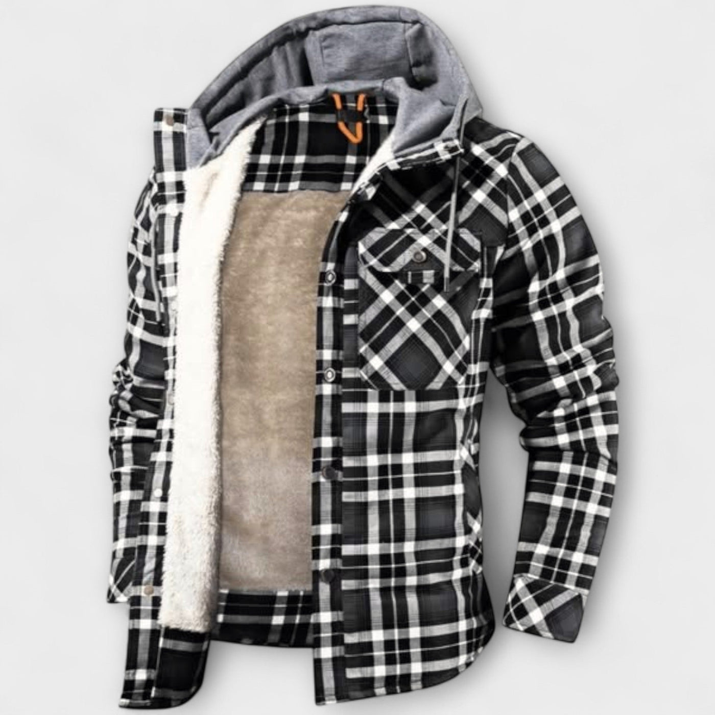 Porter - Flannel Jacket with Hood