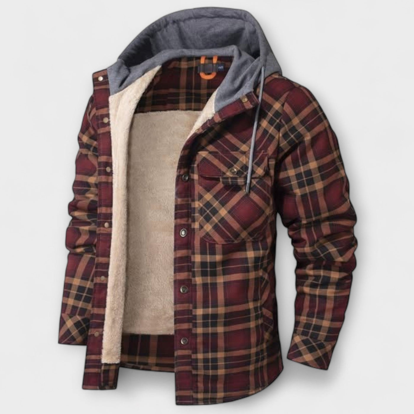 Porter - Flannel Jacket with Hood