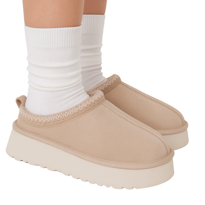 Cheney - Warm Suede Thick-soled Shoes