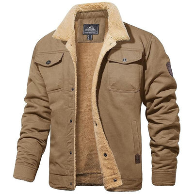 Hudson - Men's Sherpa-Lined Bomber Jacket