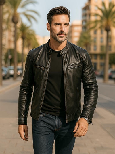 SCOTT - Leather Jacket for Every Season