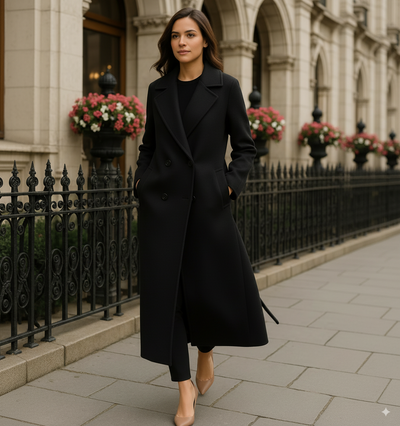 Sophia - Elegant Wool Coat for Women