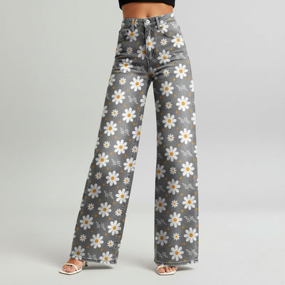 Charlotte - Floral Wide Pants