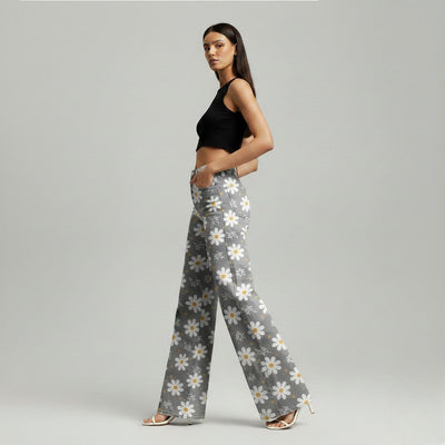 Charlotte - Floral Wide Pants