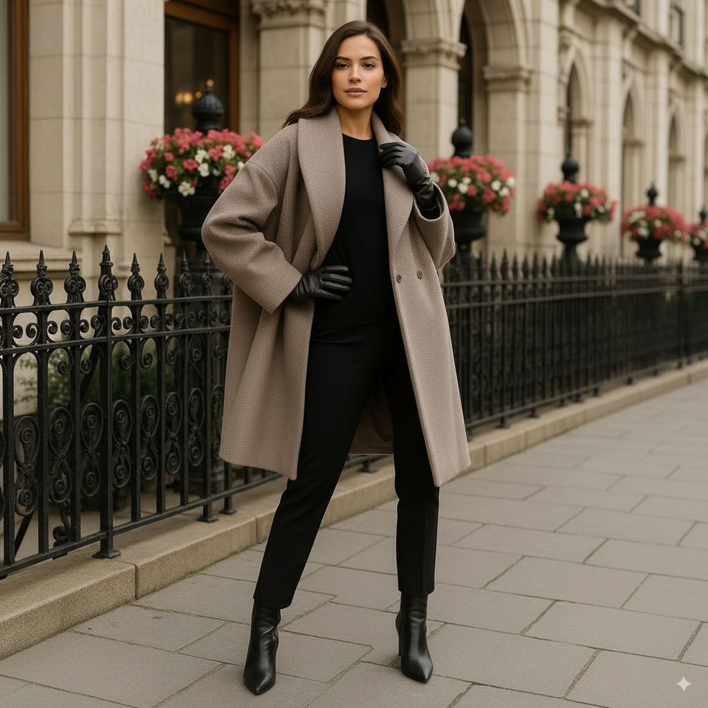 Lisa - Woman's Coat for the Fall and Winter