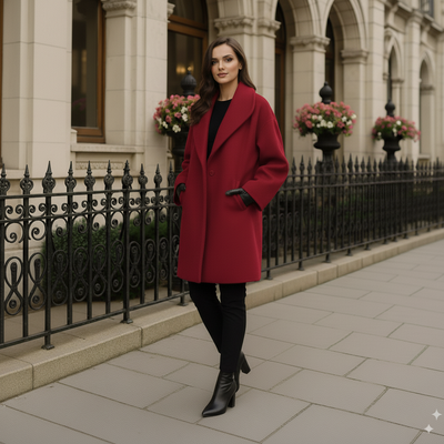 Lisa - Woman's Coat for the Fall and Winter