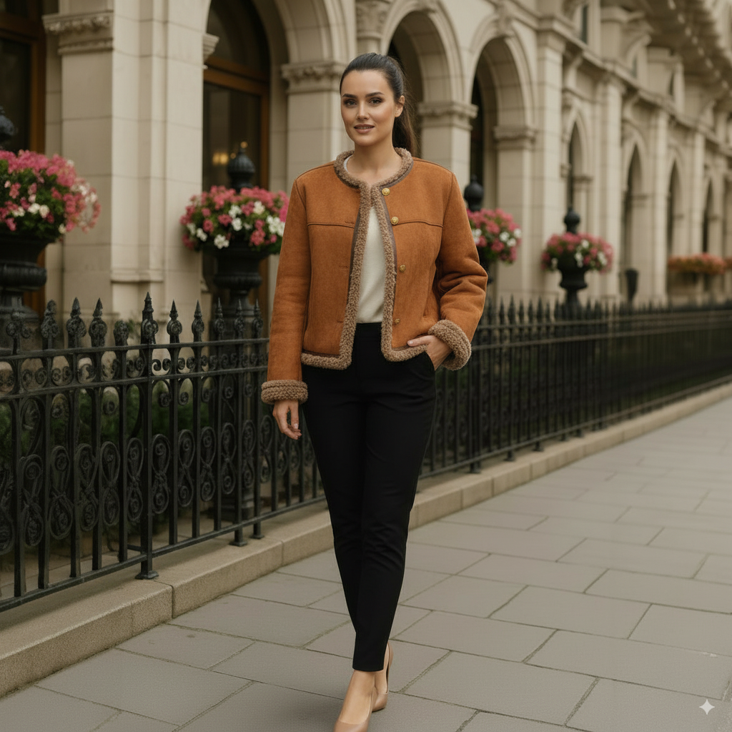 Brittany - Genuine Sheepskin Jacket