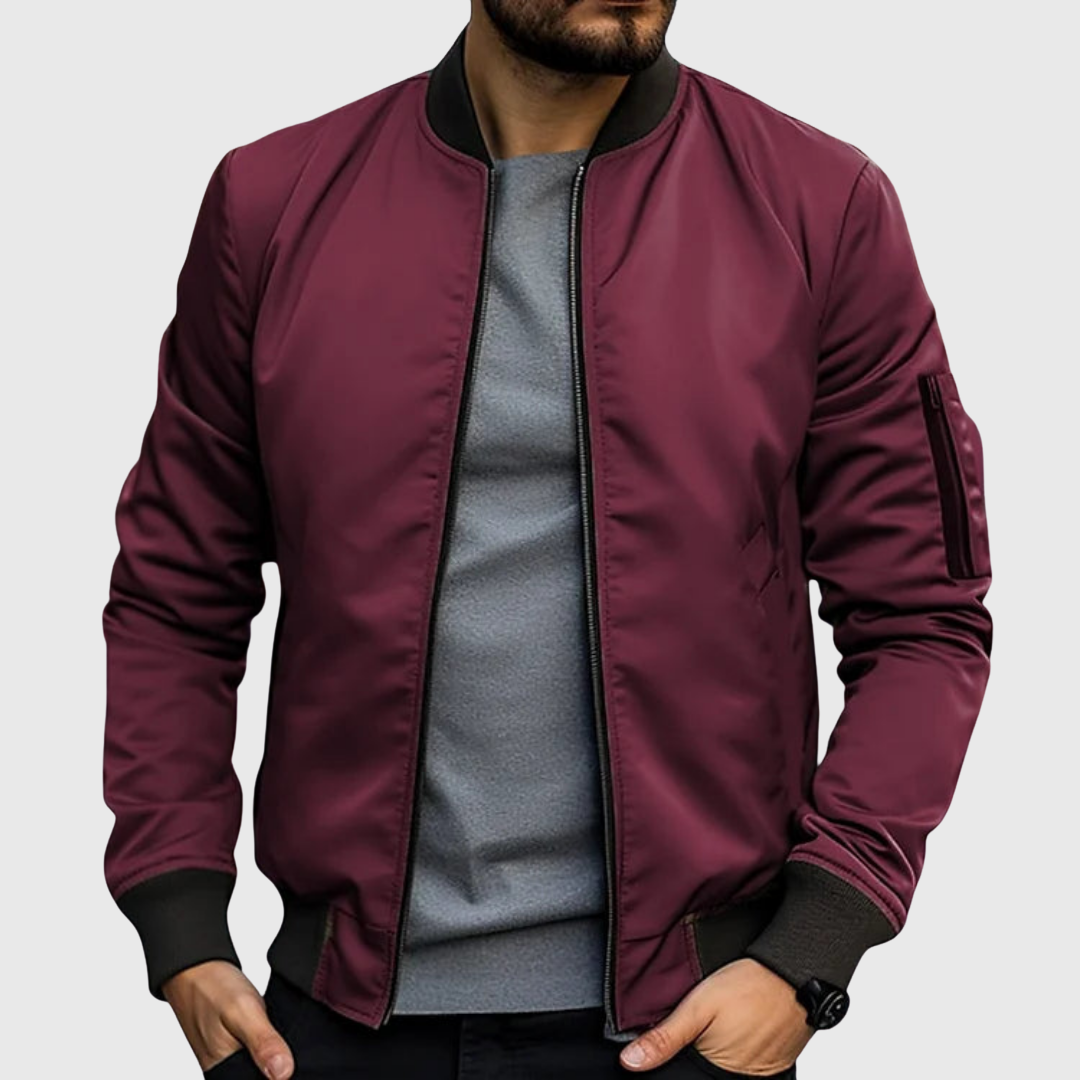 Ben - Stylish Bomber Jacket