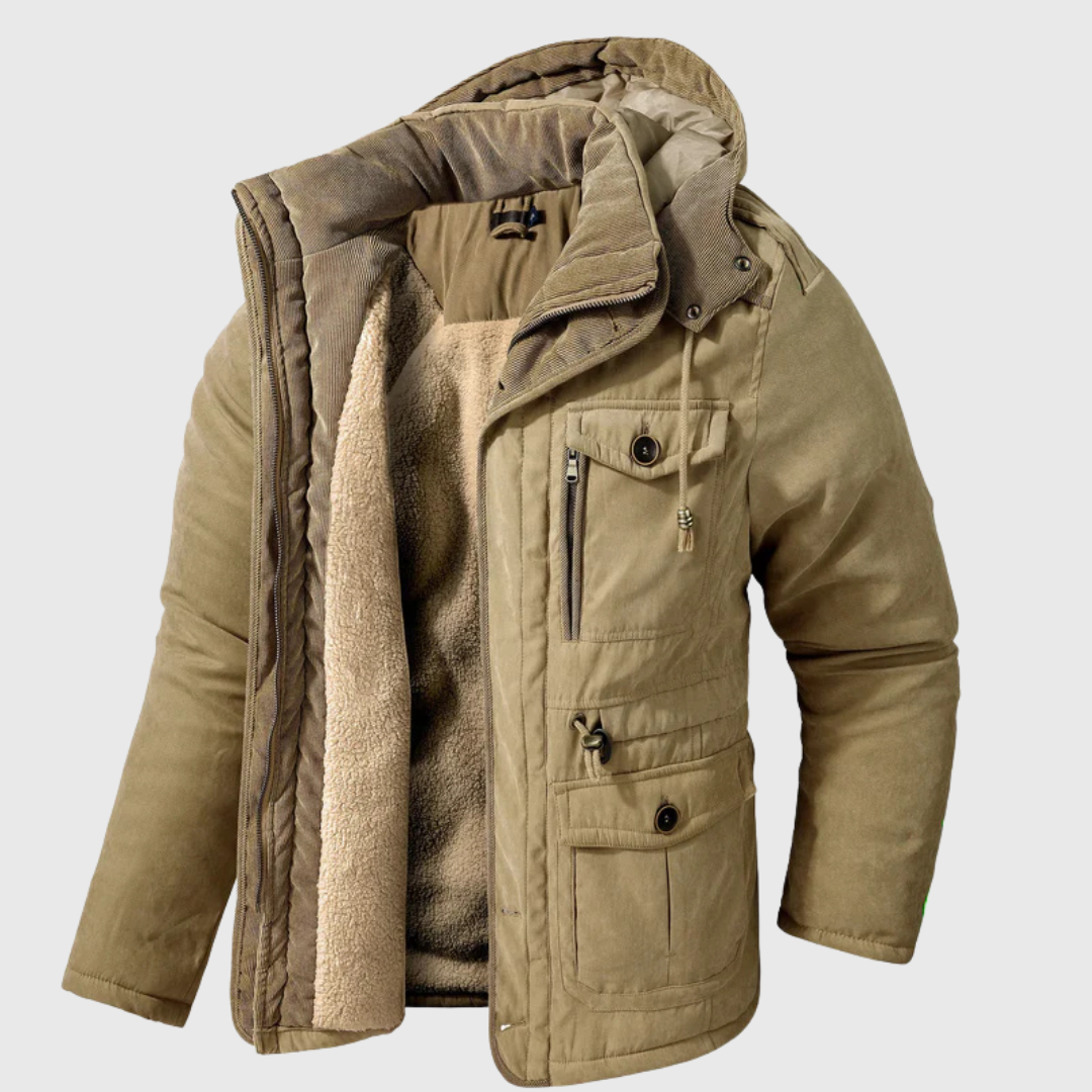 Renvaldo - Quilted Fleece Jacket