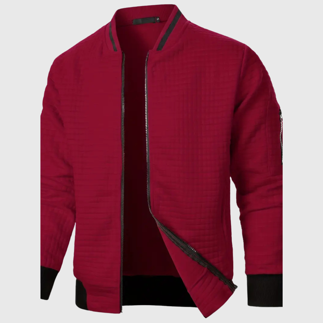 Arvois - Quilted Bomber Jacket