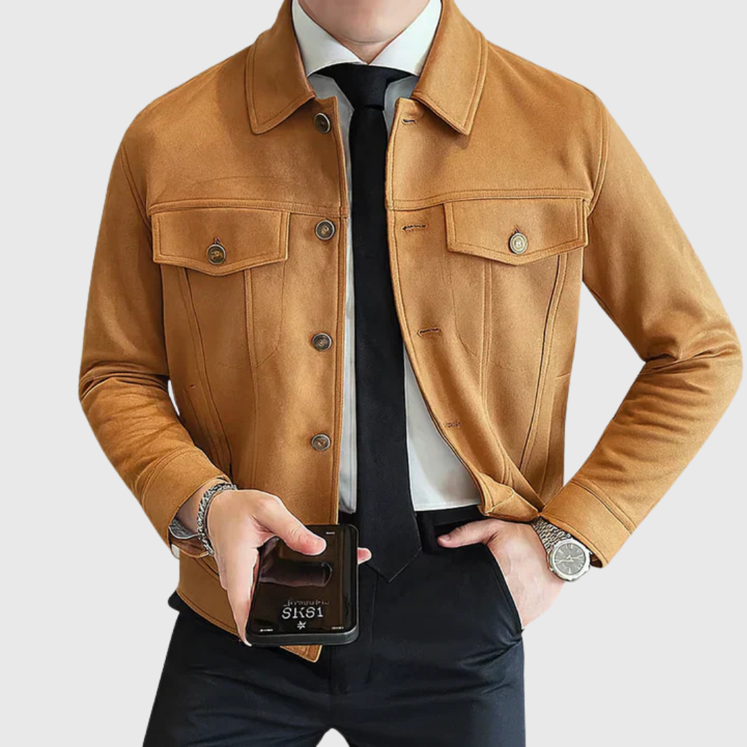 Corvalli - Premium Suede Jacket