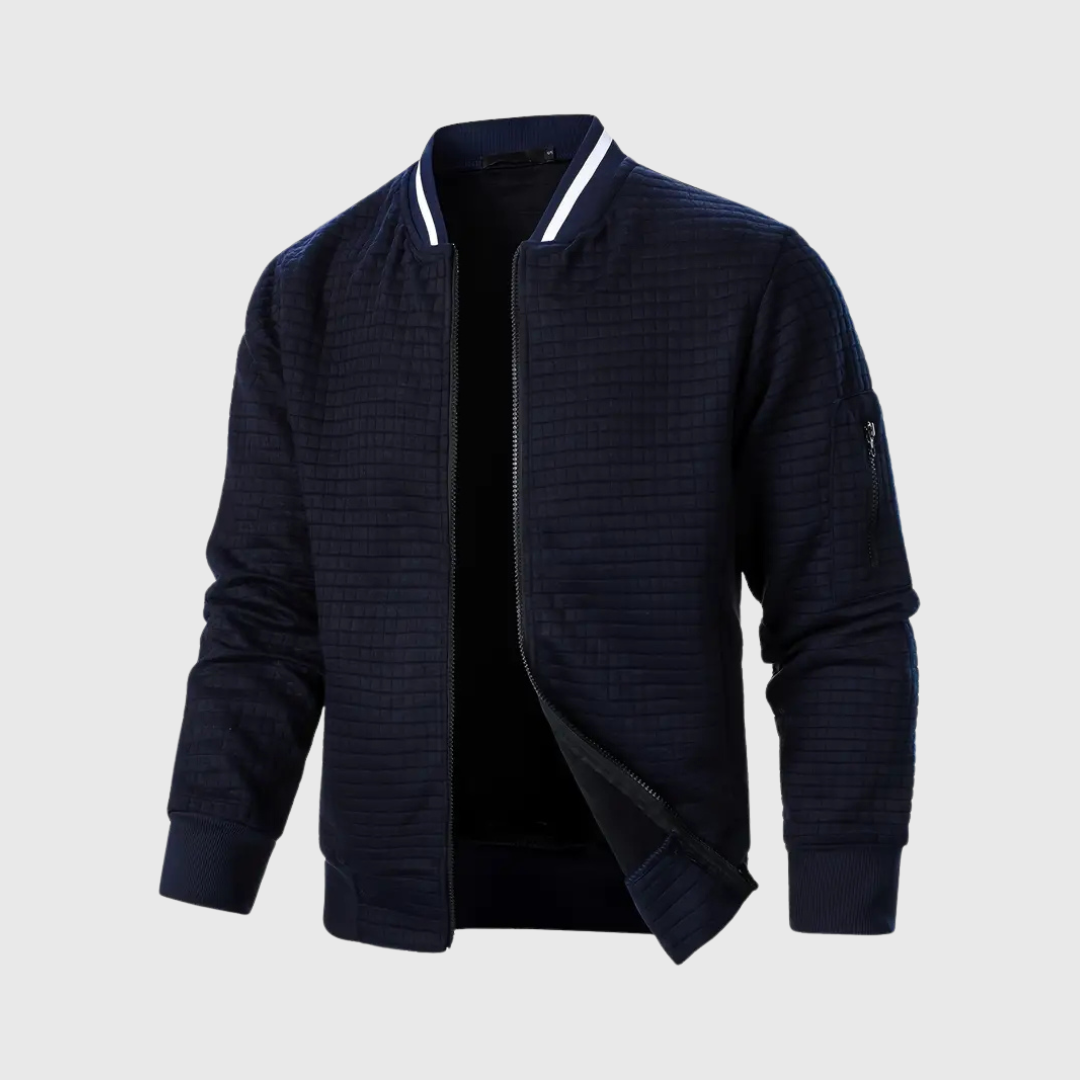 Arvois - Quilted Bomber Jacket