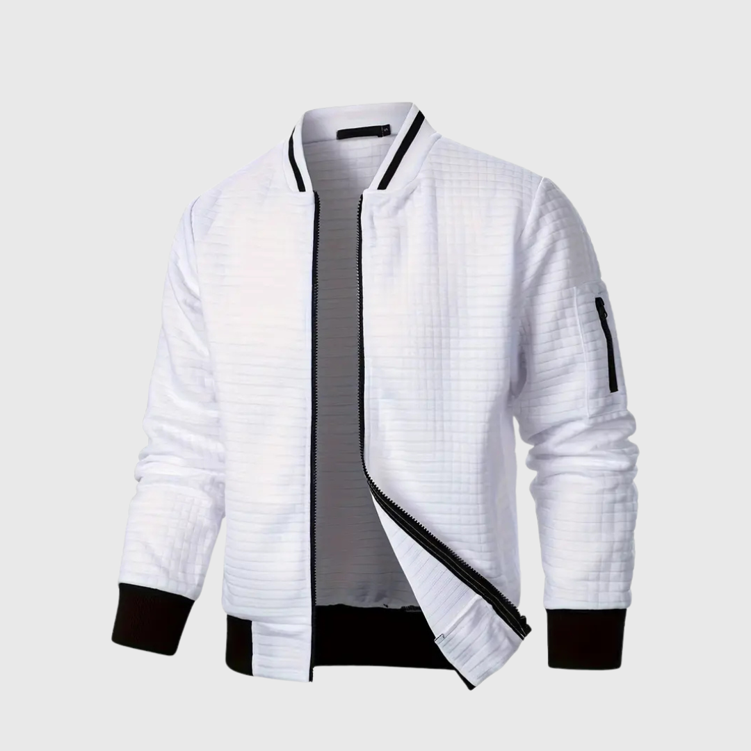 Arvois - Quilted Bomber Jacket