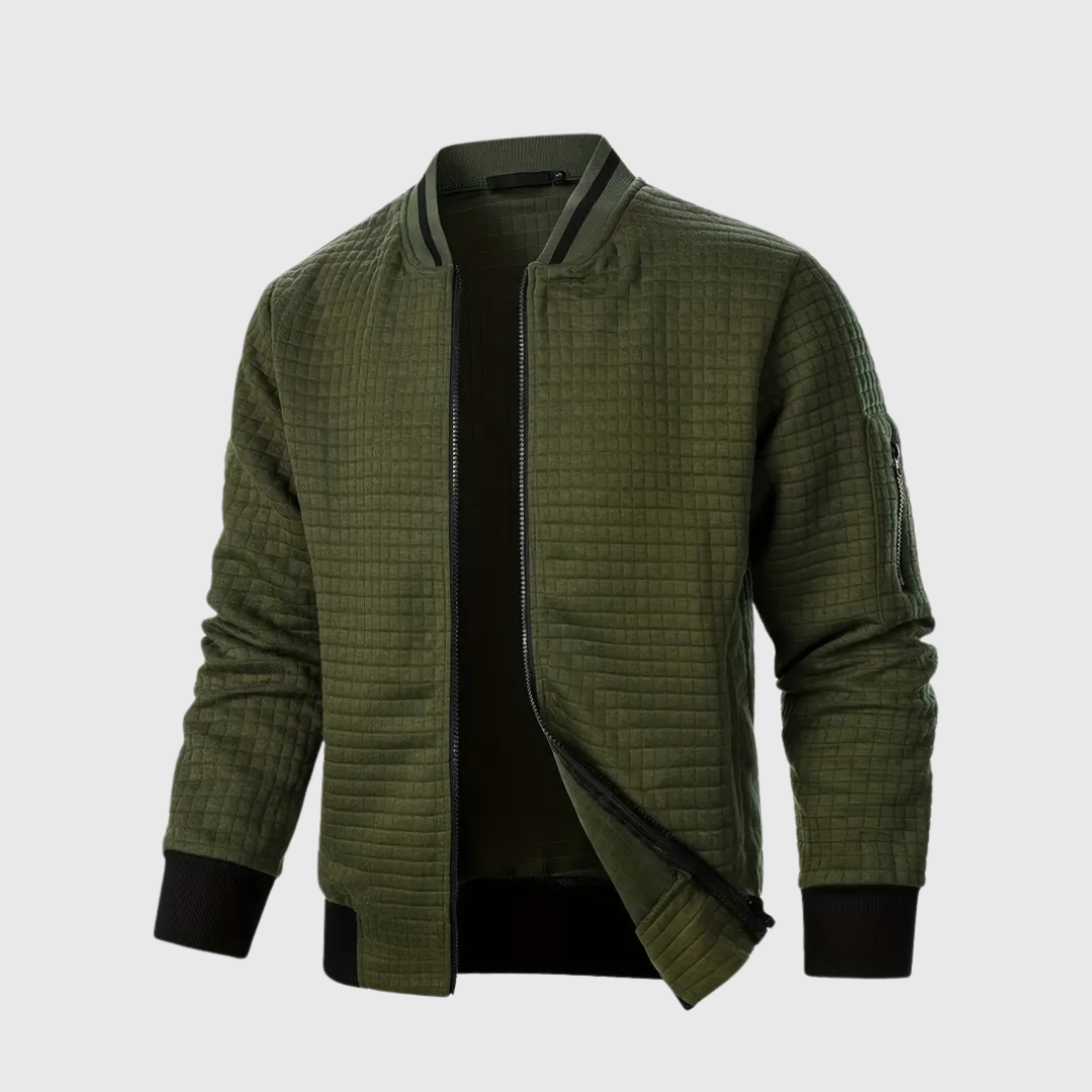 Arvois - Quilted Bomber Jacket