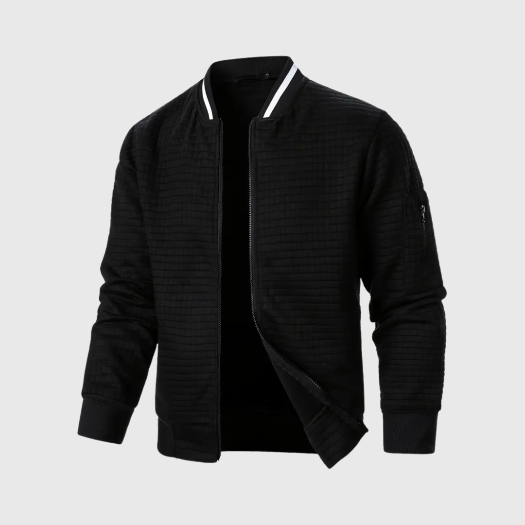 Arvois - Quilted Bomber Jacket