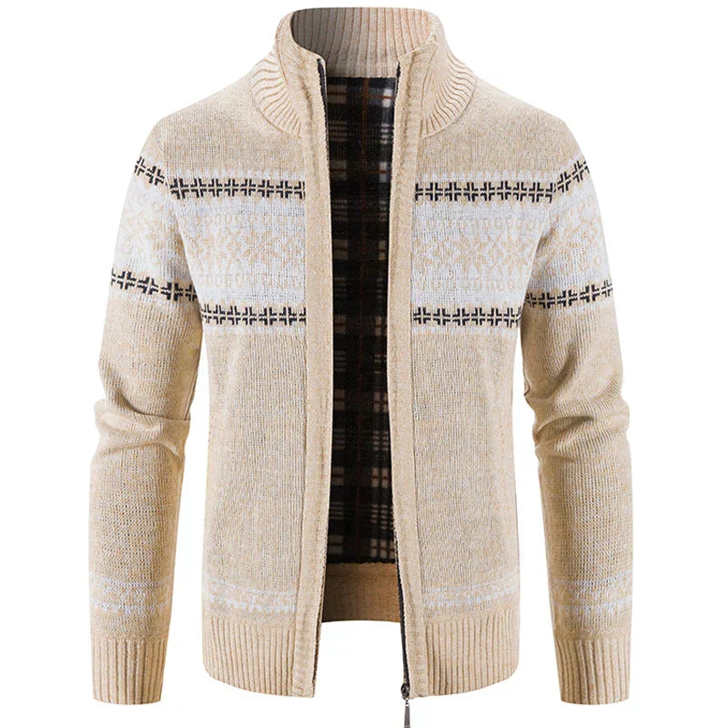 François™ | Warm Scandinavian Pullover with Zipper