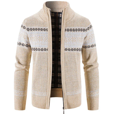 François™ | Warm Scandinavian Pullover with Zipper