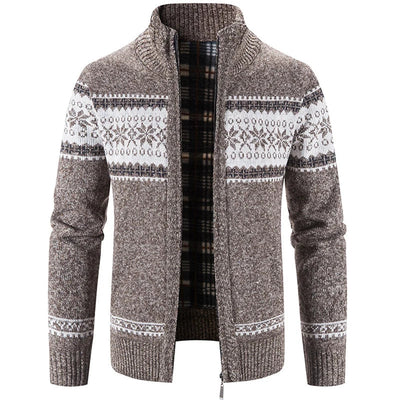 François™ | Warm Scandinavian Pullover with Zipper