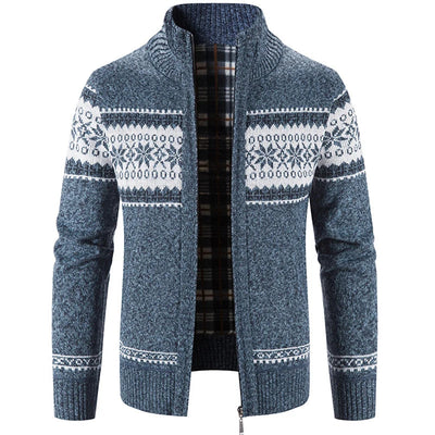 François™ | Warm Scandinavian Pullover with Zipper