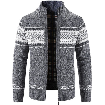 François™ | Warm Scandinavian Pullover with Zipper
