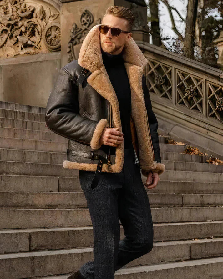 MAVERICK - Quilted Leather Jacket