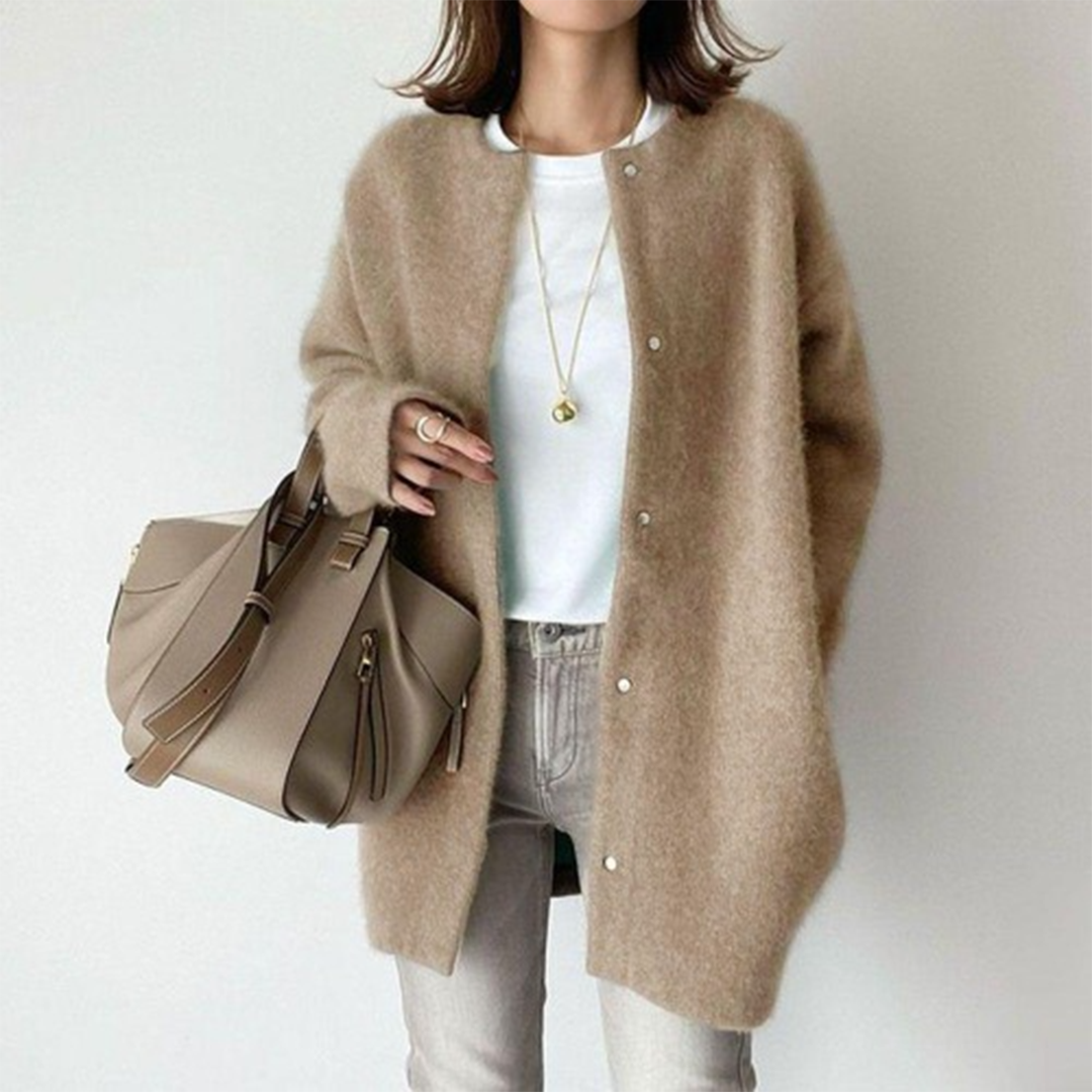 Chloe - Elegant cashmere cardigan