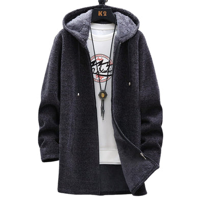 Levi - Men's Hooded Fleece-Lined Jacket