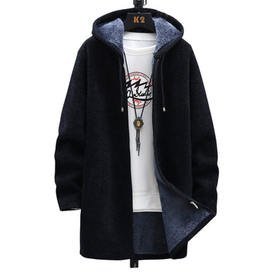 Levi - Men's Hooded Fleece-Lined Jacket