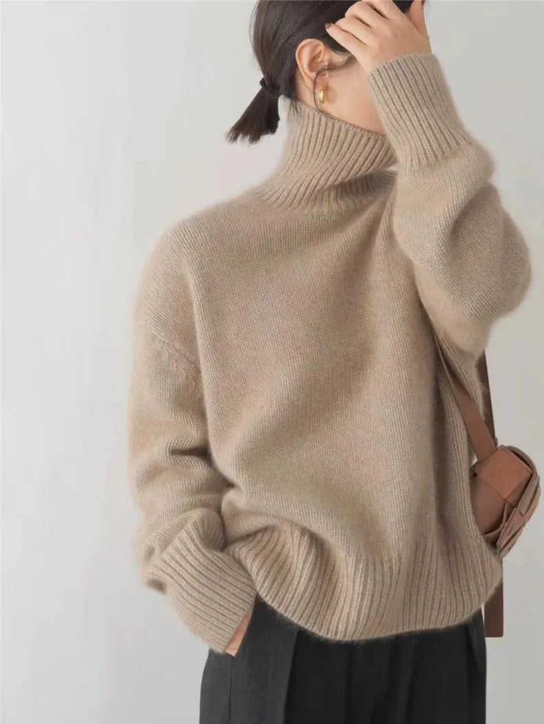 LINEA - High-neck sweater