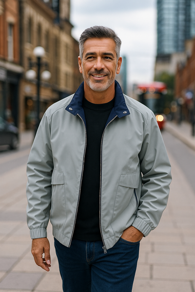 James - Casual Windbreaker Jacket