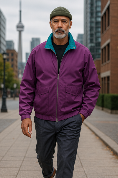 James - Casual Windbreaker Jacket