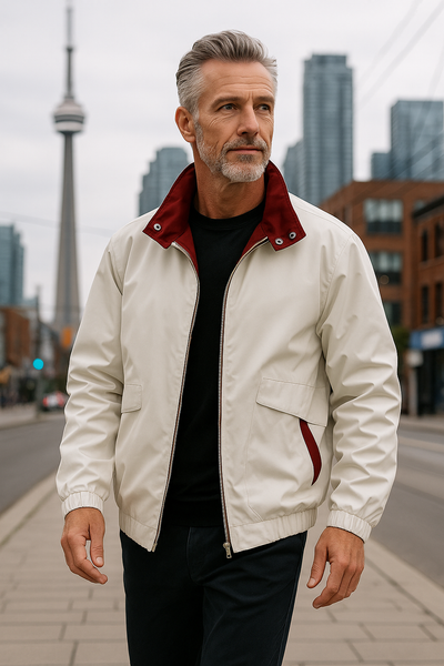 James - Casual Windbreaker Jacket