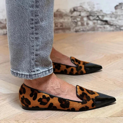 Erin - Refined Animal Print Ballet Flats