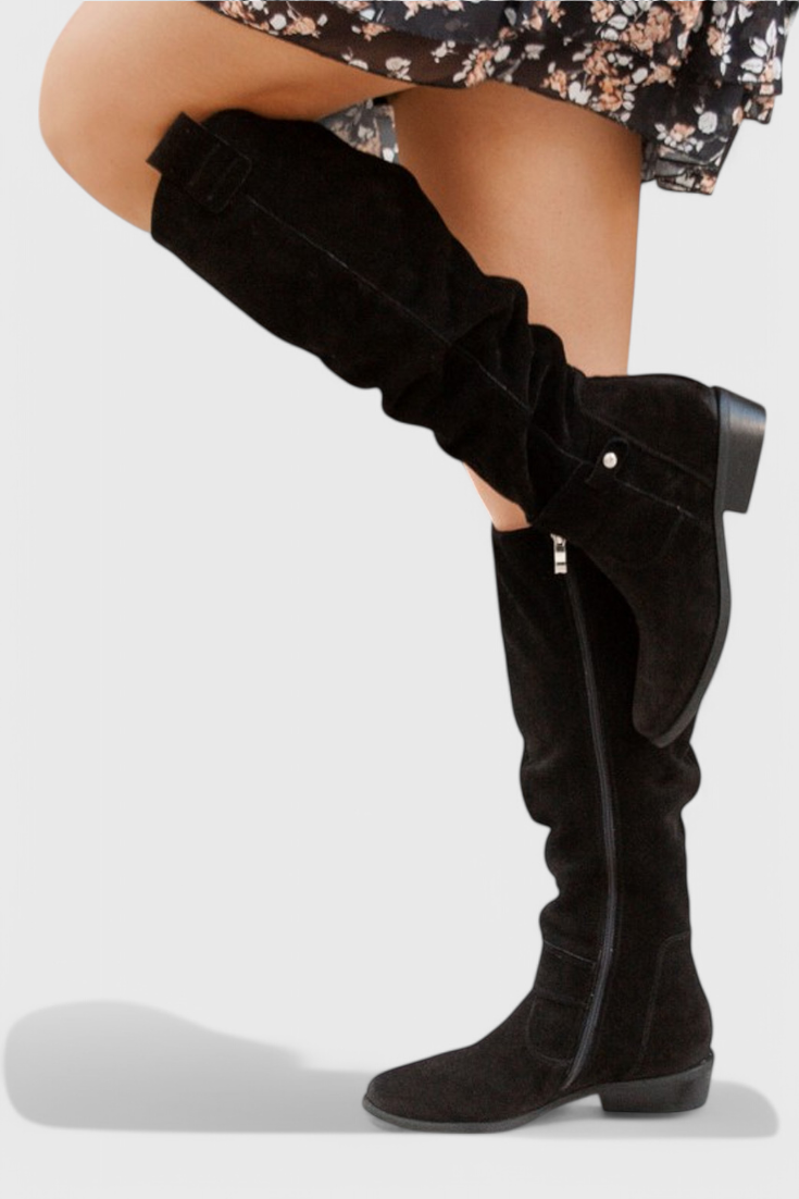 Carmen - Retro-Inspired High Boots