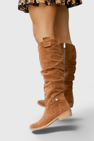 Carmen - Retro-Inspired High Boots