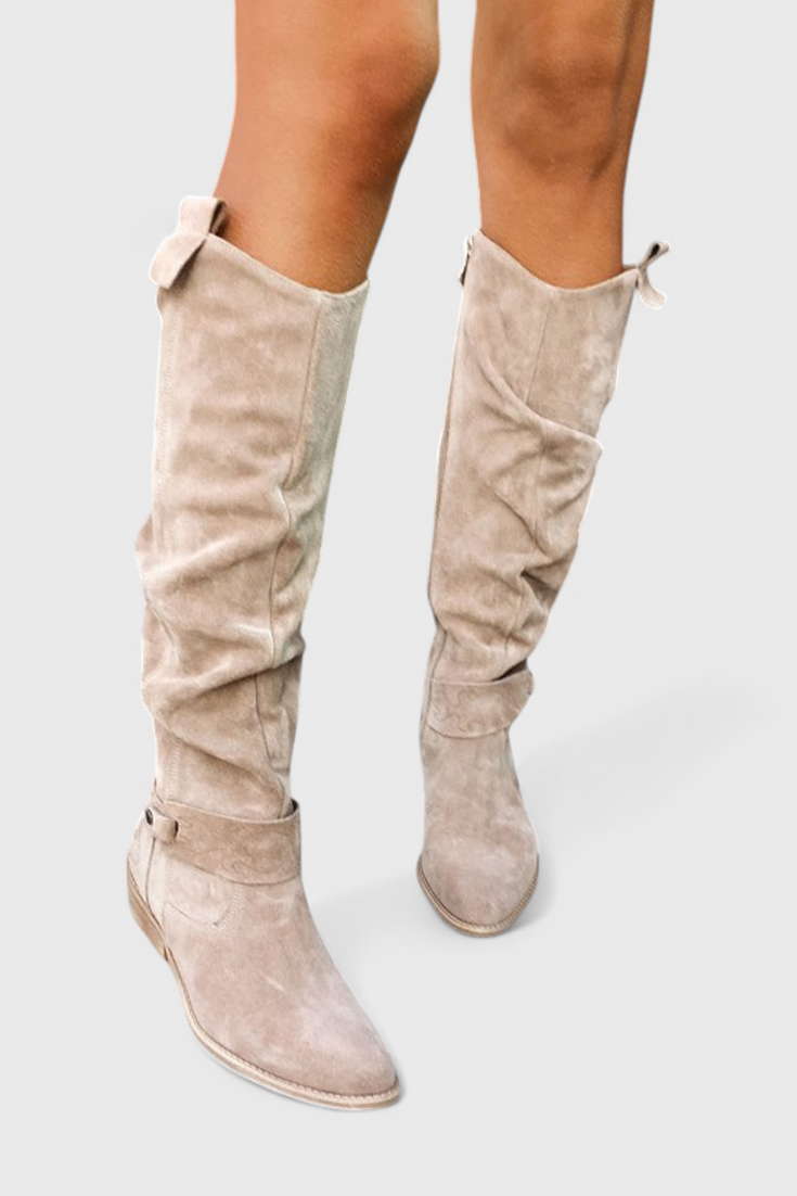 Carmen - Retro-Inspired High Boots
