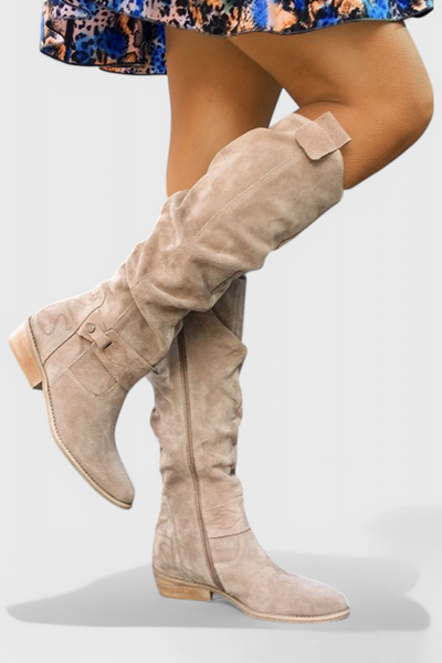Carmen - Retro-Inspired High Boots