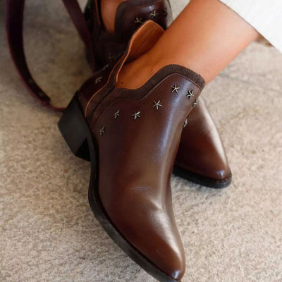 Evelyn - Western Boots With Studs