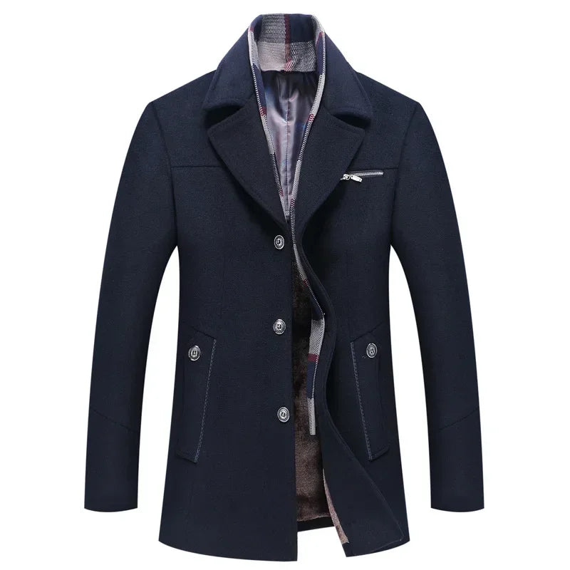 George - Casual Cashmere Trench Coat