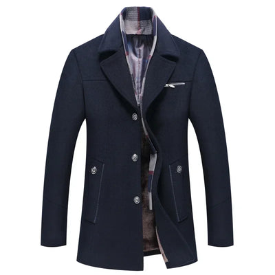 George - Casual Cashmere Trench Coat